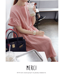 Miamasvin | ガーリッシュリネンワンピース(その他)