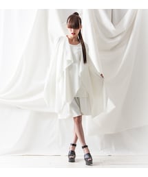 NICK NEEDLES | NICK NEEDLES  DRAPE CARDIGAN WHITE(カーディガン/ボレロ)