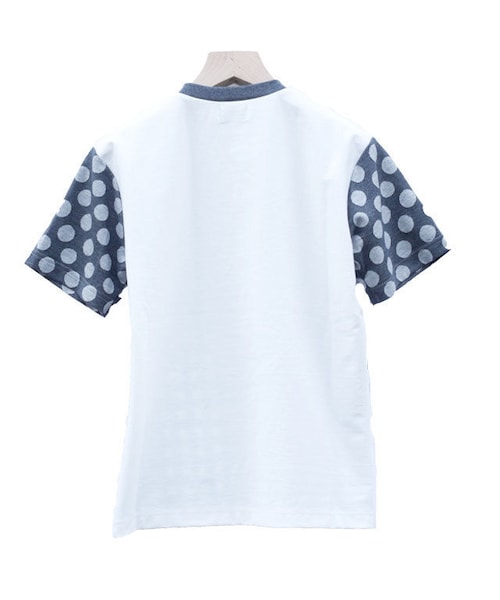 NIRAME.CO（ニラメッコ）の「とっても気持T 　グレー×ドット×チェック（Tシャツ/カットソー・メンズ・その他）」の3枚目の写真