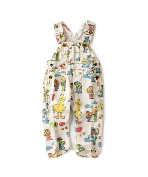 BOOFOOWOO（ブーフーウー）の「キッズサイズオーバーオール（SESAME