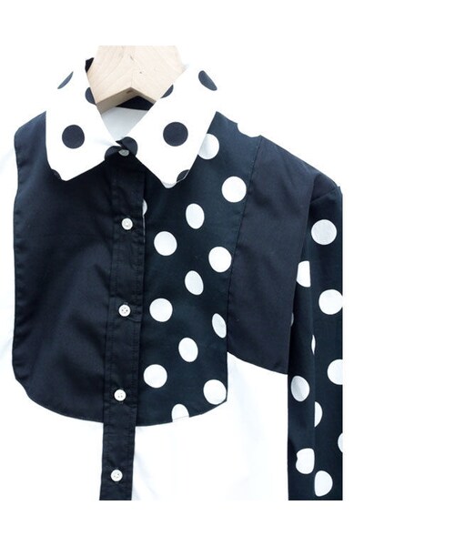 NIRAME.CO(ニラメッコ)の「五月雨ワンピ モノトーン(チュニック・レディース・その他)」の8枚目の写真