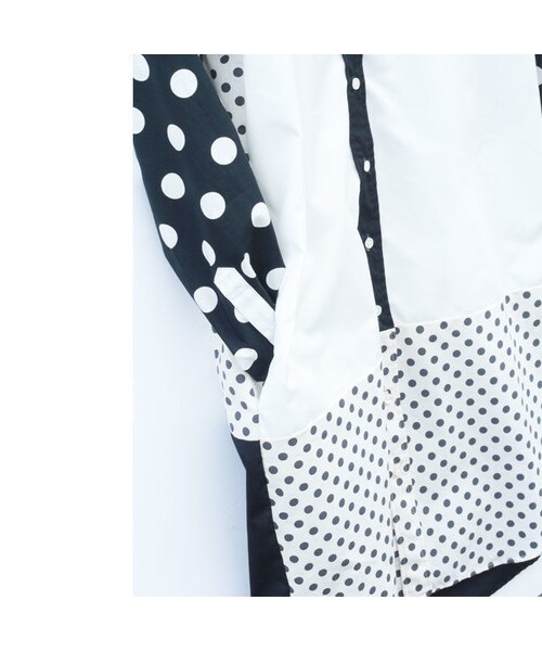 NIRAME.CO(ニラメッコ)の「五月雨ワンピ モノトーン(チュニック・レディース・その他)」の9枚目の写真