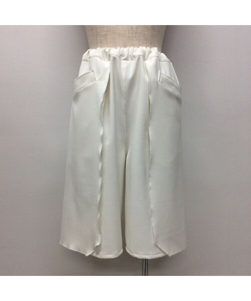 NICK NEEDLES(ニックニードルズ)の「NICK NEEDLES OVER LAP SHORTS WHITE(カーディガン/ボレロ・その他)」の6枚目の写真