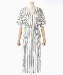 DHOLIC | 2WAYストライプロングワンピース(ワンピース)