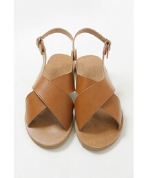 imvely | フェイクレザークロスサンダル(サンダル)