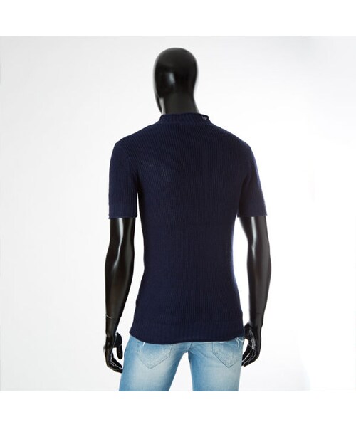 CALL&RESPONSE（コールアンドレスポンス）の「コットンリネンV半袖ニット　/ 161-1488-01（ニット/セーター・メンズ・その他）」の6枚目の写真