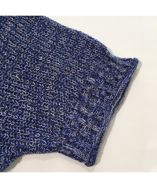 CALL&RESPONSE（コールアンドレスポンス）の「コットンリネンV半袖ニット　/ 161-1488-01（ニット/セーター・メンズ・その他）」の8枚目の写真