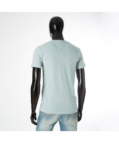 CALL&RESPONSE(コールアンドレスポンス)の「メランジVネック半袖TEE / 161-1324-09(Tシャツ/カットソー・メンズ・その他)」の2枚目の写真