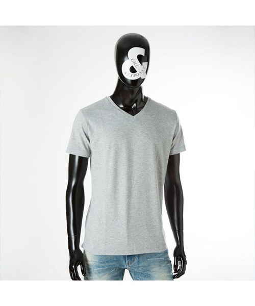 CALL&RESPONSE（コールアンドレスポンス）の「無地Vネック半袖ＴＥＥ　/ 161-1324-08（Tシャツ/カットソー・メンズ・その他）」の4枚目の写真