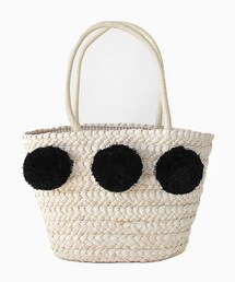 DHOLIC | ビッグポンポンディテールかごバッグ(かごバッグ)