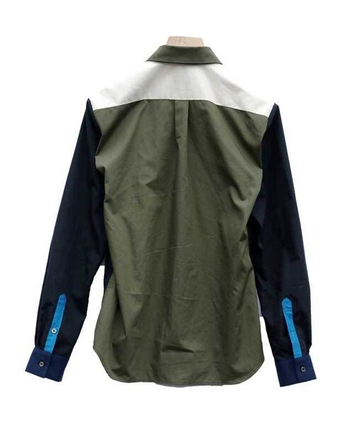 NIRAME.CO（ニラメッコ）の「ヨダレかけシャツ　花柄（シャツ/ブラウス・メンズ・その他）」の4枚目の写真