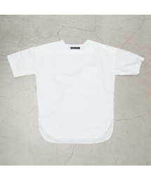 Audience | タイプライターボートネックプルオーバーS/Sポケットシャツ(シャツ/ブラウス)