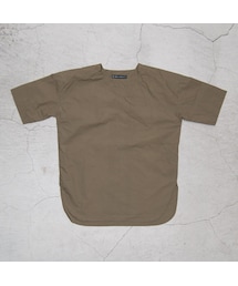 Audience | タイプライターボートネックプルオーバーS/Sポケットシャツ(シャツ/ブラウス)