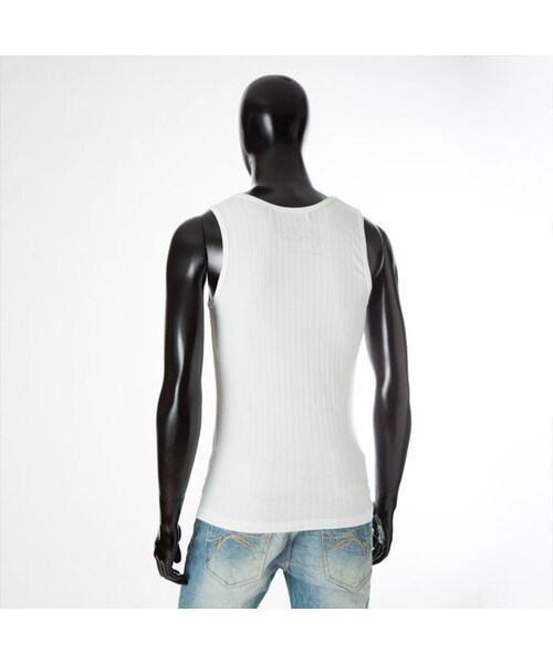 CALL&RESPONSE（コールアンドレスポンス）の「【優れた速乾性】リブタンクトップ  /  ＣＡＬＬ＆ＲＥＳＰＯＮＳＥ　/ 161-1337-01（タンクトップ・メンズ・その他）」の4枚目の写真