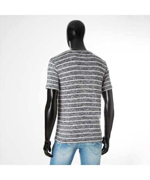 CALL&RESPONSE(コールアンドレスポンス)の「ボーダー半袖TEE / 161-1324-15(Tシャツ/カットソー・メンズ・その他)」の4枚目の写真