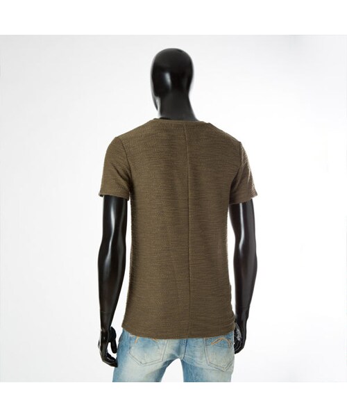 CALL&RESPONSE（コールアンドレスポンス）の「スラブＶネックＴＥＥ　/ 161-1324-12（Tシャツ/カットソー・メンズ・その他）」の4枚目の写真