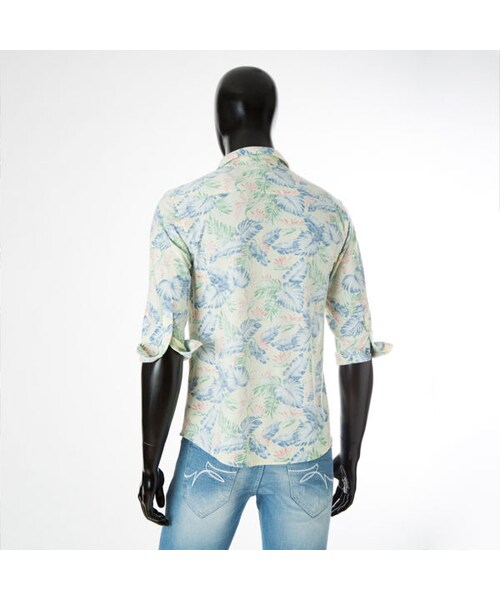 CALL&RESPONSE（コールアンドレスポンス）の「ボタニカルカット5分袖シャツ　/ 161-1213-04（シャツ/ブラウス・メンズ・その他）」の4枚目の写真