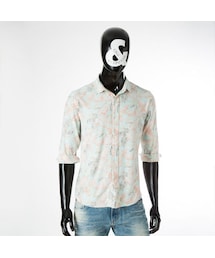 CALL&RESPONSE | ボタニカルカット5分袖シャツ　/ 161-1213-04(シャツ/ブラウス)