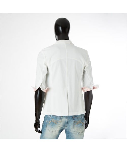 CALL&RESPONSE（コールアンドレスポンス）の「テーラード５分袖ジャケット　/ 161-1105-03（その他アウター・メンズ・その他）」の2枚目の写真