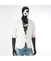 CALL&RESPONSE | テーラード５分袖ジャケット　161-1105-03(その他アウター)