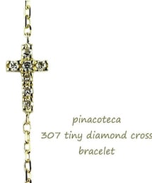 pinacoteca | ピナコテーカ 307 タイニー ダイヤモンド クロス ブレスレット(ブレスレット)