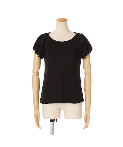 F i.n.t（フィント）の「ボリュームフリルスリーブT/F&A（Tシャツ/カットソー・レディース・その他）」の3枚目の写真