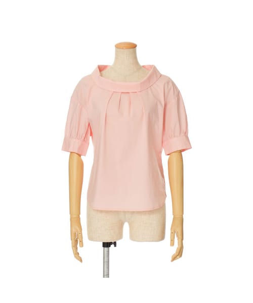 F i.n.t（フィント）の「ロールカラープルオーバーブラウス/F i.n.t（シャツ/ブラウス・レディース・その他）」の2枚目の写真