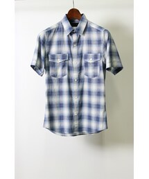 LOUNGE LIZARD | R/L OMBRAY チェック シャツ(シャツ/ブラウス)