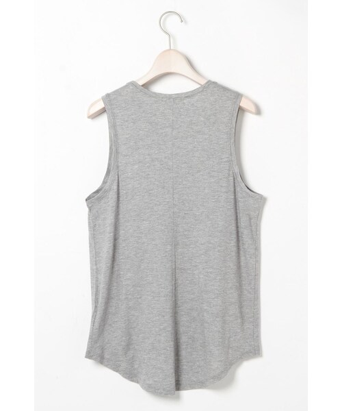 Droite lautreamont（ドロワットロートレアモン）の「【SOUTH PARADE】 ロゴプリントタンクトップ(S161013)（トップス・レディース・ホワイト/グレー(ライトグレー)・M）」の3枚目の写真