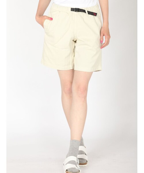 Gramicci（グラミチ）の「GRAMICCI/グラミチ WOMENS GRAMICCI SHORTS（パンツ・レディース・BLACK/CHARCOL/L/PINK/RED/A/NAVY/WHITE/OLIVE/W/USED・S/M）」の2枚目の写真