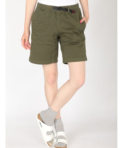 Gramicci（グラミチ）の「GRAMICCI/グラミチ WOMENS GRAMICCI SHORTS（パンツ・レディース・BLACK/CHARCOL/L/PINK/RED/A/NAVY/WHITE/OLIVE/W/USED・S/M）」の5枚目の写真