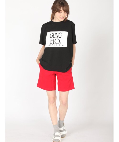 Gramicci（グラミチ）の「GRAMICCI/グラミチ WOMENS GRAMICCI SHORTS（パンツ・レディース・BLACK/CHARCOL/L/PINK/RED/A/NAVY/WHITE/OLIVE/W/USED・S/M）」の12枚目の写真
