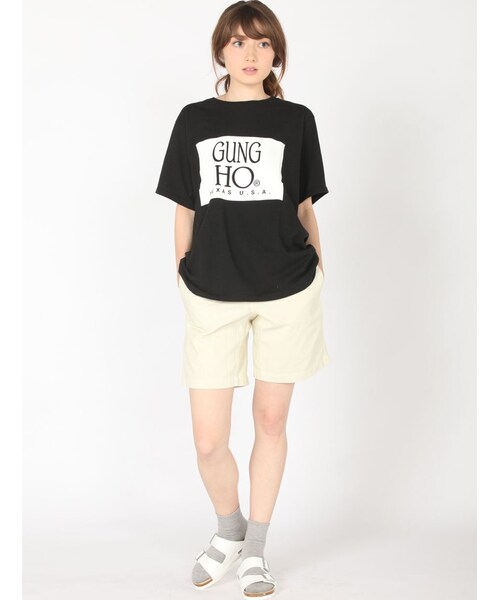 Gramicci（グラミチ）の「GRAMICCI/グラミチ WOMENS GRAMICCI SHORTS（パンツ・レディース・BLACK/CHARCOL/L/PINK/RED/A/NAVY/WHITE/OLIVE/W/USED・S/M）」の3枚目の写真