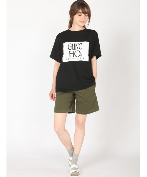 Gramicci（グラミチ）の「GRAMICCI/グラミチ WOMENS GRAMICCI SHORTS（パンツ・レディース・BLACK/CHARCOL/L/PINK/RED/A/NAVY/WHITE/OLIVE/W/USED・S/M）」の6枚目の写真