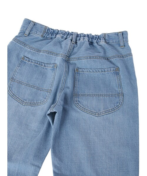 w closet（ダブルクローゼット）の「10ozストレートデニムパンツ（パンツ・レディース・サックス/ブルー・FREE）」の10枚目の写真