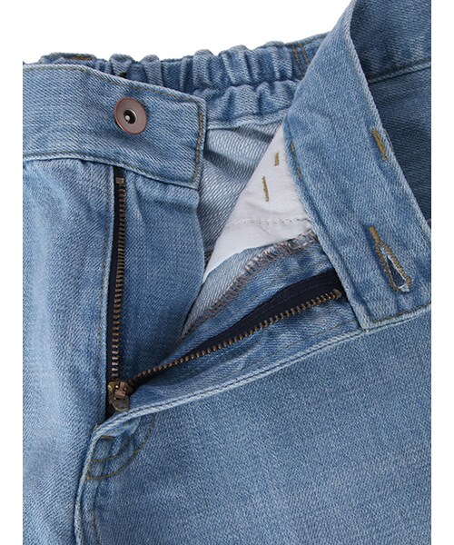 w closet（ダブルクローゼット）の「10ozストレートデニムパンツ（パンツ・レディース・サックス/ブルー・FREE）」の8枚目の写真