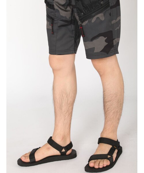 AVIREX（アヴィレックス）の「AVI-PDW TACTICAL SHO（パンツ・メンズ・BLACK/CAMO・M/L/XL）」の10枚目の写真