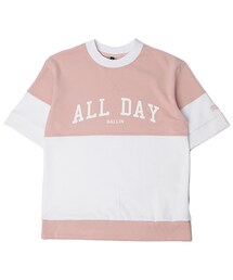ROMANTIC CROWN | ALLDAY 1/2 SWEAT SHIRT_PINK(その他)