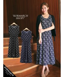 KORMARCH | 今日の主役はこれでキマリ！一枚で仕上がる旬なワンピース(ワンピース)