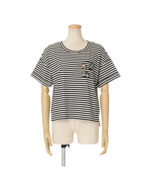 F i.n.t | パリブローチ付きポケT/F i.n.t(Tシャツ/カットソー)