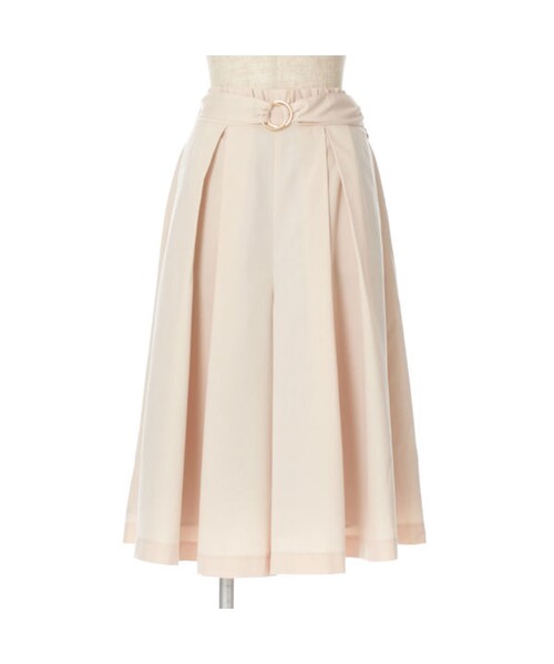 F i.n.t（フィント）の「リングベルト付きロングキュロット/F&A（その他パンツ・レディース・その他）」の2枚目の写真