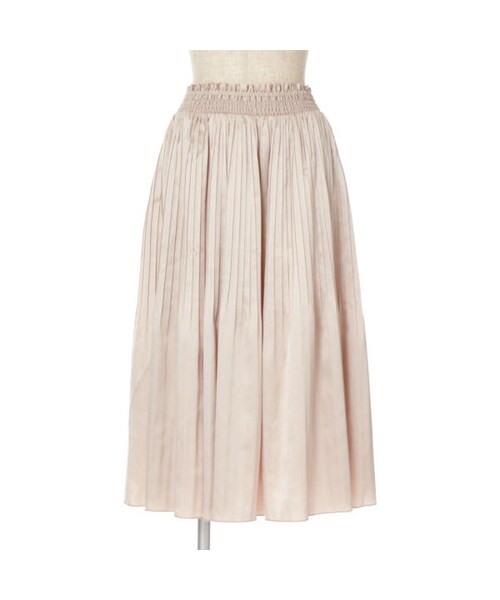 an another angelus（アンアナザーアンジェラス）の「サテンプリーツスカート/an another angelus（スカート・レディース・その他）」の2枚目の写真