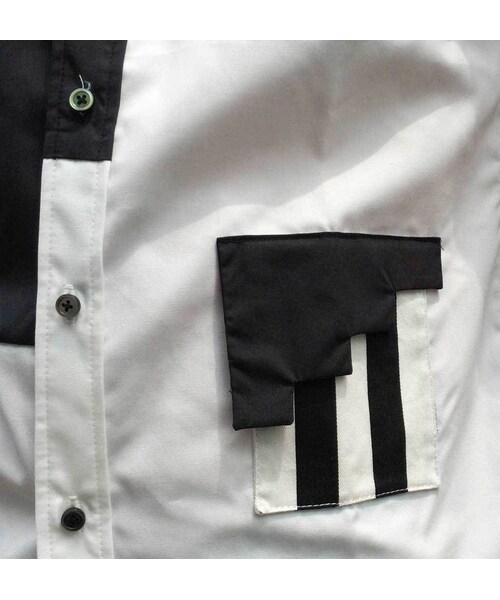 NIRAME.CO（ニラメッコ）の「学校の階段しゃつ（シャツ/ブラウス・メンズ・その他）」の4枚目の写真