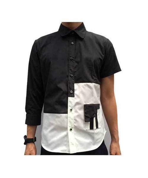 NIRAME.CO（ニラメッコ）の「学校の階段しゃつ（シャツ/ブラウス・メンズ・その他）」の2枚目の写真