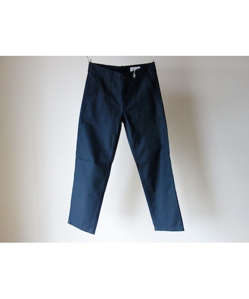 MANUAL ALPHABET（マニュアル アルファベット）の「【完売御礼】Manual alphabet マニュアルアルファベット BACK SATIN BAKER PANTS バックサテンベイカーパンツ  NVY ネイビー（その他パンツ・メンズ・その他）」の8枚目の写真