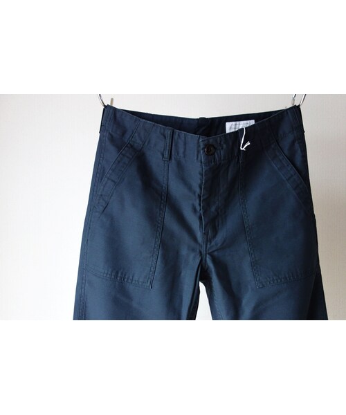 MANUAL ALPHABET（マニュアル アルファベット）の「【完売御礼】Manual alphabet マニュアルアルファベット BACK SATIN BAKER PANTS バックサテンベイカーパンツ  NVY ネイビー（その他パンツ・メンズ・その他）」の11枚目の写真