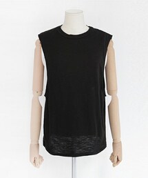 DHOLIC | ブラトップレイヤードスリーブレス(タンクトップ)
