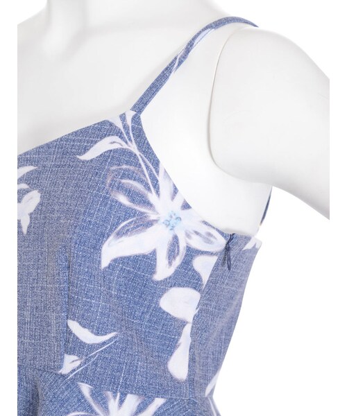 dazzlin（ダズリン）の「【se】リネンライクリゾートキャミソール（トップス・レディース・オフホワイト/ネイビー/ベージュ）」の12枚目の写真