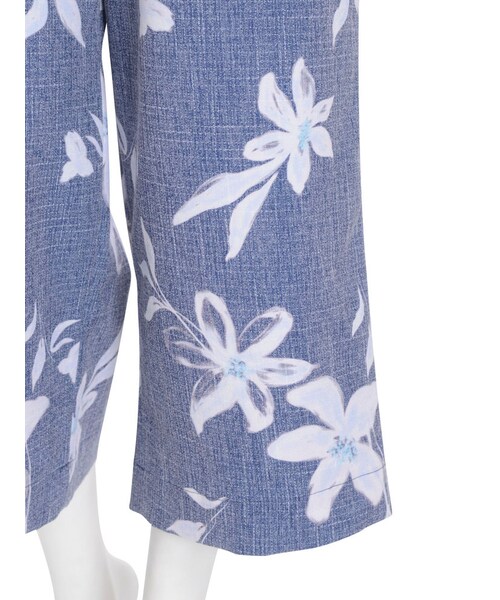 dazzlin（ダズリン）の「【se】リネンライクリゾートワイドパンツ（パンツ・レディース・オフホワイト/ネイビー/ベージュ）」の10枚目の写真