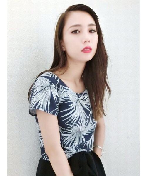 EMODA（エモダ）の「ORIENTAL OVERLEAF 2WAYトップ（トップス・レディース・ホワイト/ブラック/ピンク/ネイビー・S/M）」の5枚目の写真